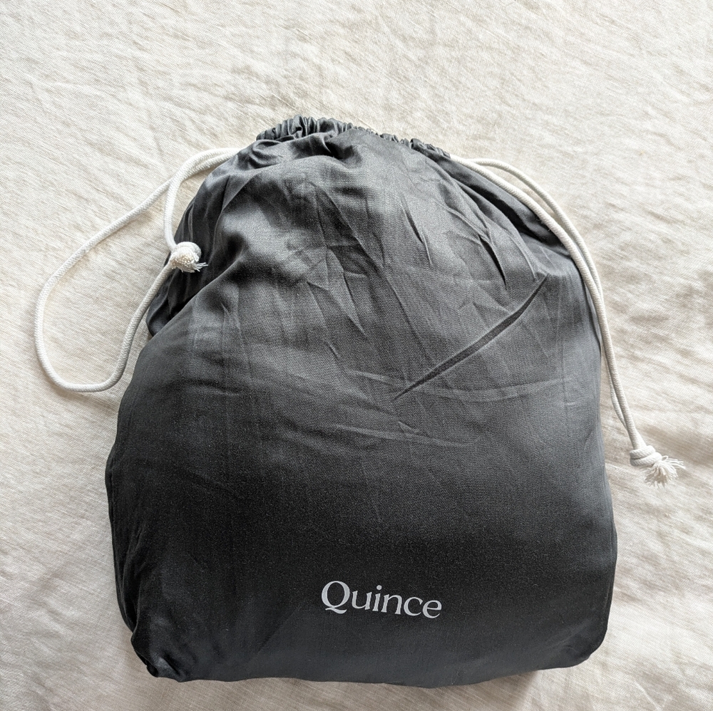 NWOT Bamboo Duvet Set King/Cal King (Charcoal) With Two Shams - Picture 4 of 8